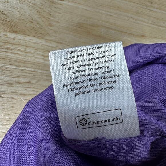 Rotate Birger Christensen Line Slip Top Dewberry (Purple) Women's Size 6 NWOT - Picture 7 of 7